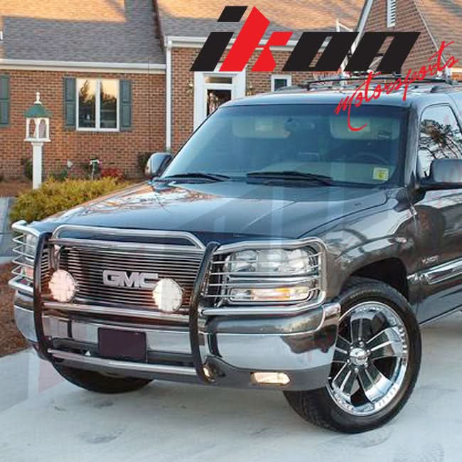 Fits 99-02 Chevyado Clear Lens Fog Light 00-06 Suburban Tahoe+Hid