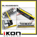 Nissan 4" 111MM Yellow DRL Daytime Running Driving Fog Lights Lamps