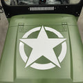Military Star Roxor Hood Decal