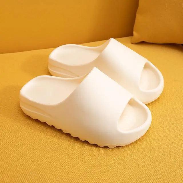 Modern Thick Soft Slippers Classic Non-slip Flip Flops Spa Slippers Indoor Outdoor Summer Unisex Flip Flops