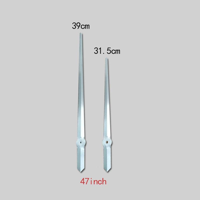 New Wall Clock Watch Movement Acrylic Mirror Wall Stickers 3D Clock Hands Large Clock Movement Unique Design Quartz Metal Dial Needle Home Decor Living Room