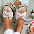 New Women Cute Slippers Open Toe  Casual Shoes Outdoor Beach Flops Unisex Cute Soft Sole Indoor Bedroom Slippers Beautiful Comfort Slip-On House Shoes Spa Sandals For Indoor Outdoor Anti-Skid Sole