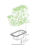 Roxor Oil pan assembly