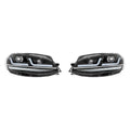 OSRAM LEDriving® Golf 7 VII Facelift 2017-2020 Full LED headlights BLACK