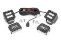 RC 2" Square Cree LED Lights - (Pair | Black Series)