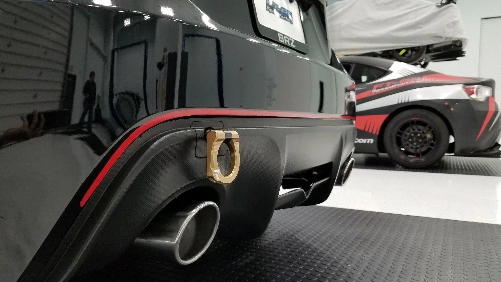 Rear Bumper STI Style Pinstripe - 2013-2020 Scion FR-S / Subaru BRZ / Toyota 86