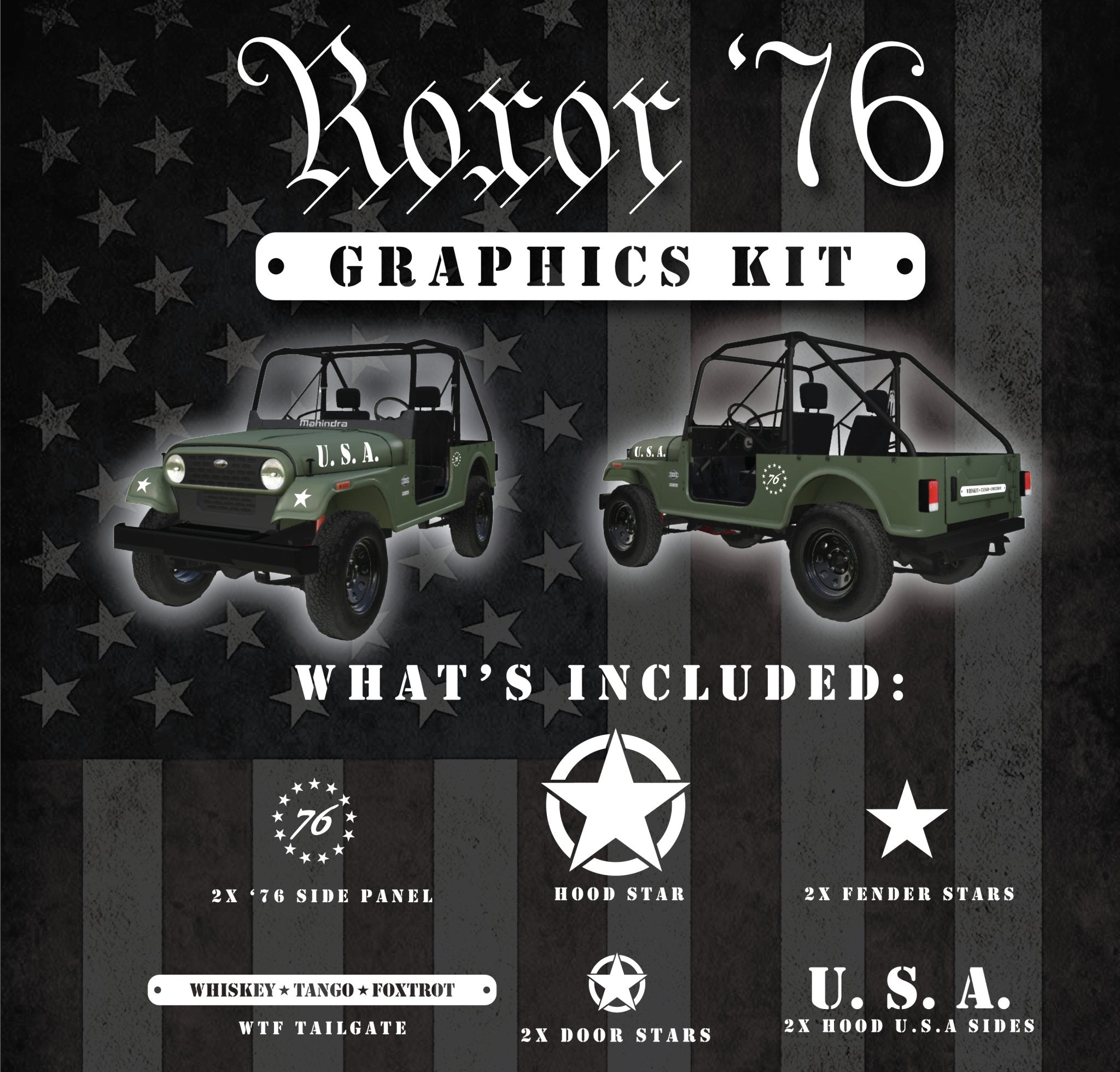 Roxor '76 - Graphics Kit