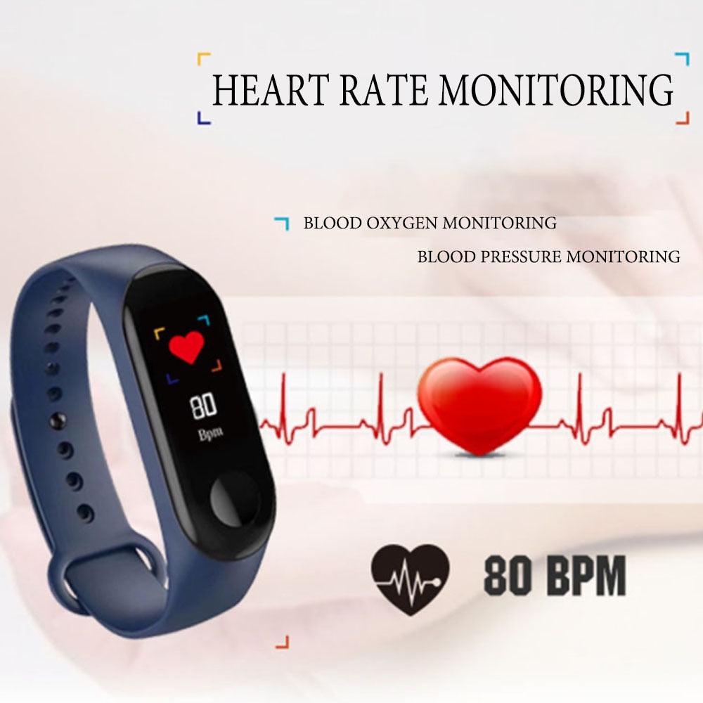 Smart Kids Watches For Girls Boys Sport Bracelet Child Wristband Fitness Tracker Smartwatch Waterproof Activity Tracker Health Exercise Watch With Heart Rate Monitor Waterproof Smart Fitness Band With Sleep Monitor