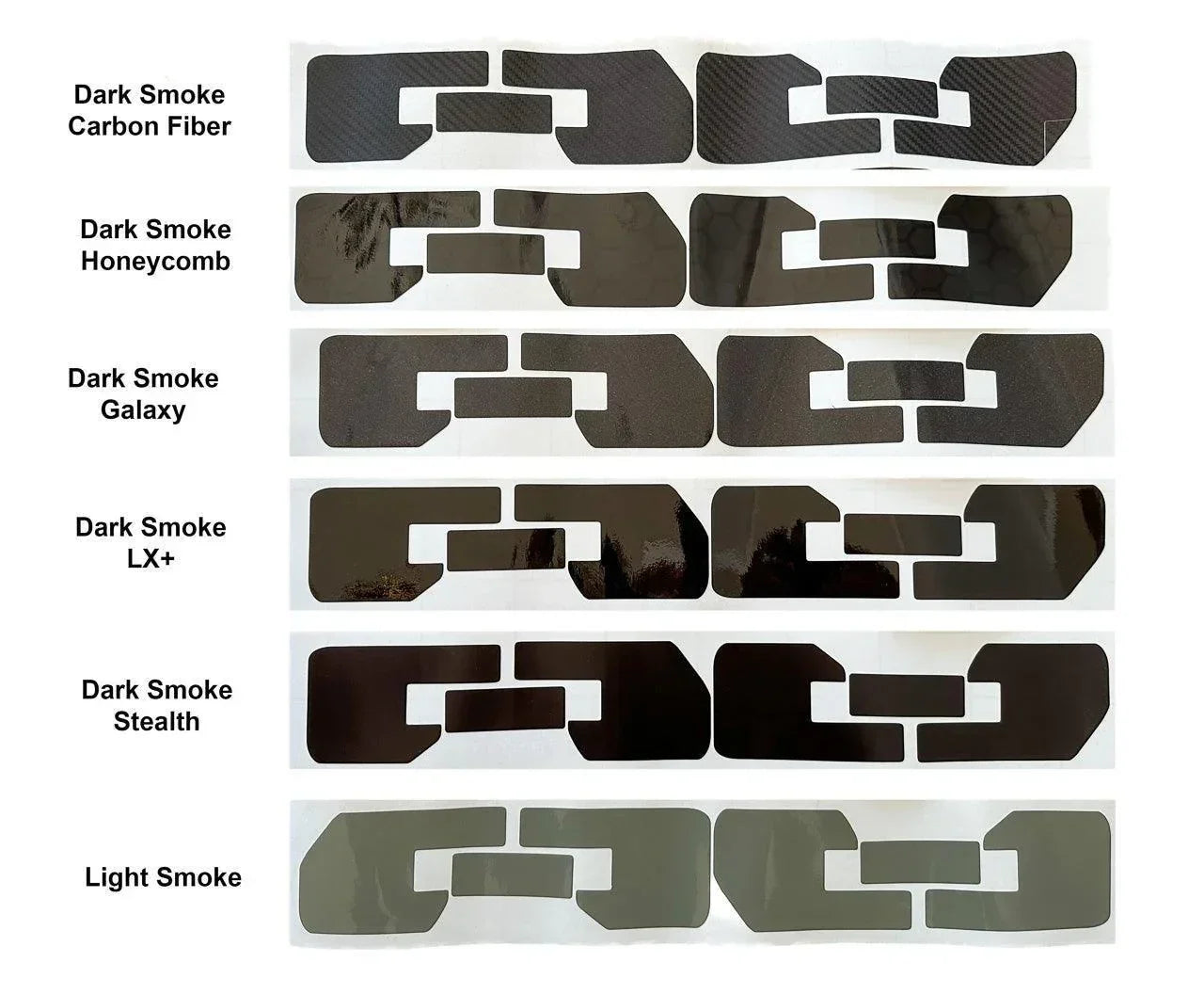 Smoked Sidemarker Overlays (Front Only) - 2024+ Tacoma