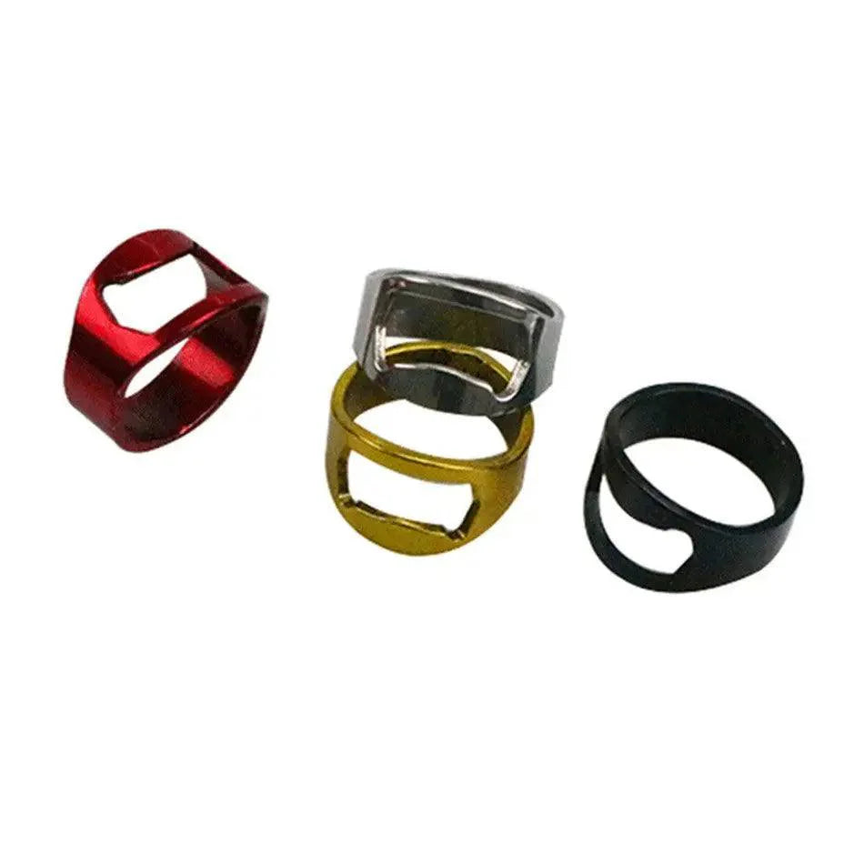 Stainless Steel Ring-shape Can Bottle Opener Bottle Cap Opening Remover Kitchen Gadgets Bar Useful Tools