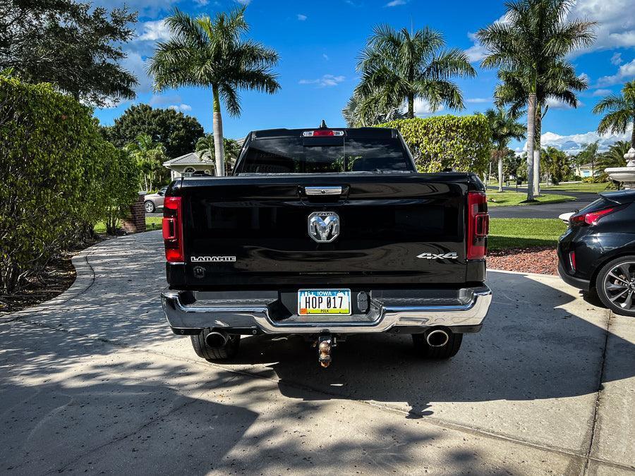 Tail Light Overlays - 2019-2022 RAM 1500 (w/ Blind Spot and Cross Path Detection)