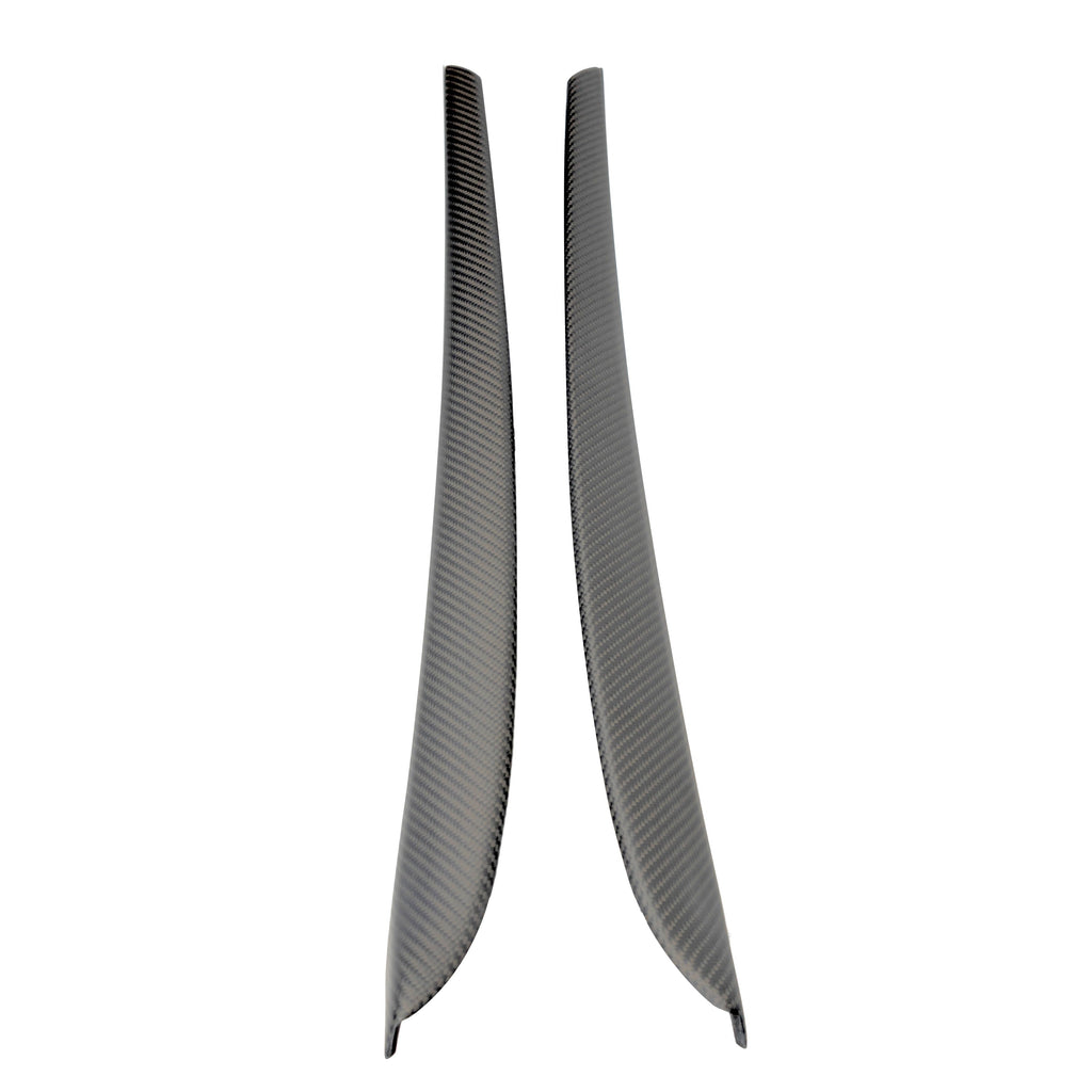 TESERY Model 3 / Y Door Panel Trim - Carbon Fiber Interior Mods【2pcs】
