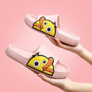 Thick Platform Winter Women Waterproof Non-Slip Home Rubber Slippers Warm Indoor Fur Cotton Women's Cozy Memory Foam Closed Back Slippers Wool-Like Blend Cotton House Shoes