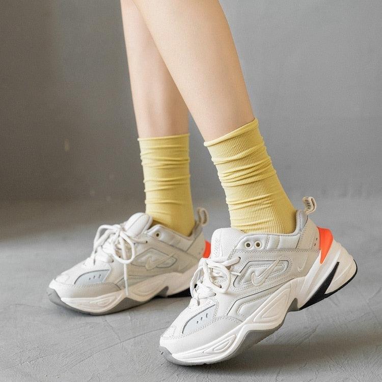 Thin Socks 31 Solid Colors Second Generation Premium Quality Socks From Breathable Cotton Classic Summer Spring Canvas Shoes Footwear Cute Unisex Socks For Men And Women