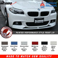 2011-2016Â BMW F10 5 Series P Style Painted Front Bumper Lip PP