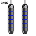 Unisex Jump Rope Tangle-Free Jumping Rope Speed With Ball Bearings Rapid Speed Jump Rope Cable And 6” Memory Foam Handles Ideal For Aerobic Exercise Like Speed Training Extreme Jumping Endurance Training And Fitness Gym 3M