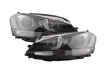 Volkswagen Golf Mk7 Black LED Headlights - R Style Black (12-17)