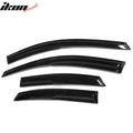 2000-2007 Ford Focus Mugen Style Smoke Tinted Window Visor Acrylic